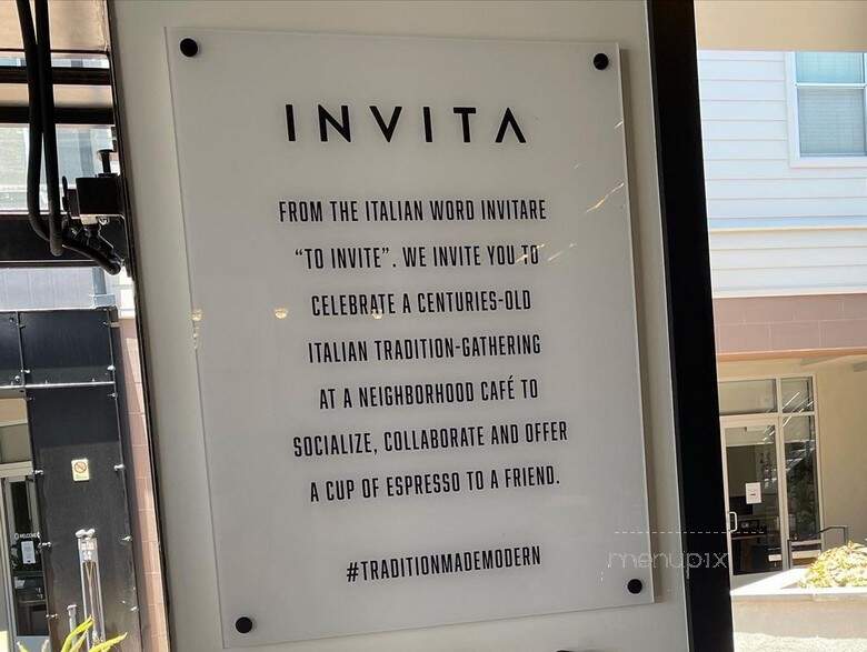INVITA - Carlsbad, CA menu_pic