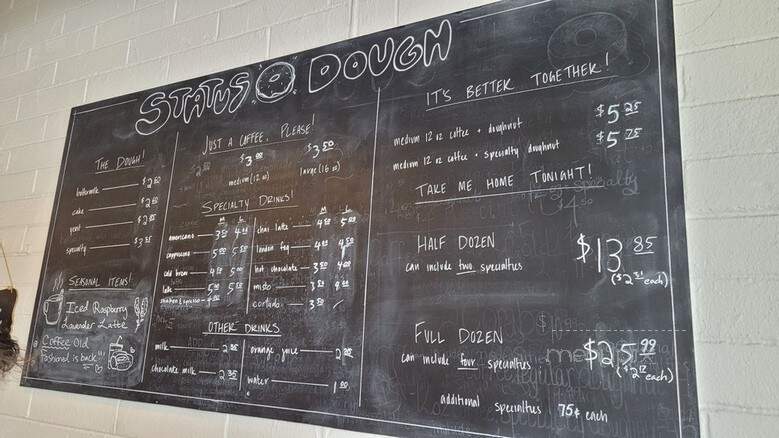 Status Dough - Knoxville, TN menu_pic