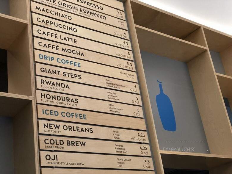 Blue Bottle Coffee - San Mateo, CA menu_pic
