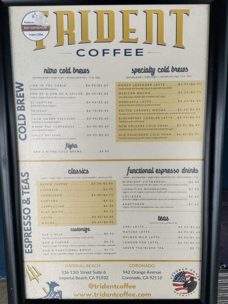 Trident Coffee - Imperial Beach, CA