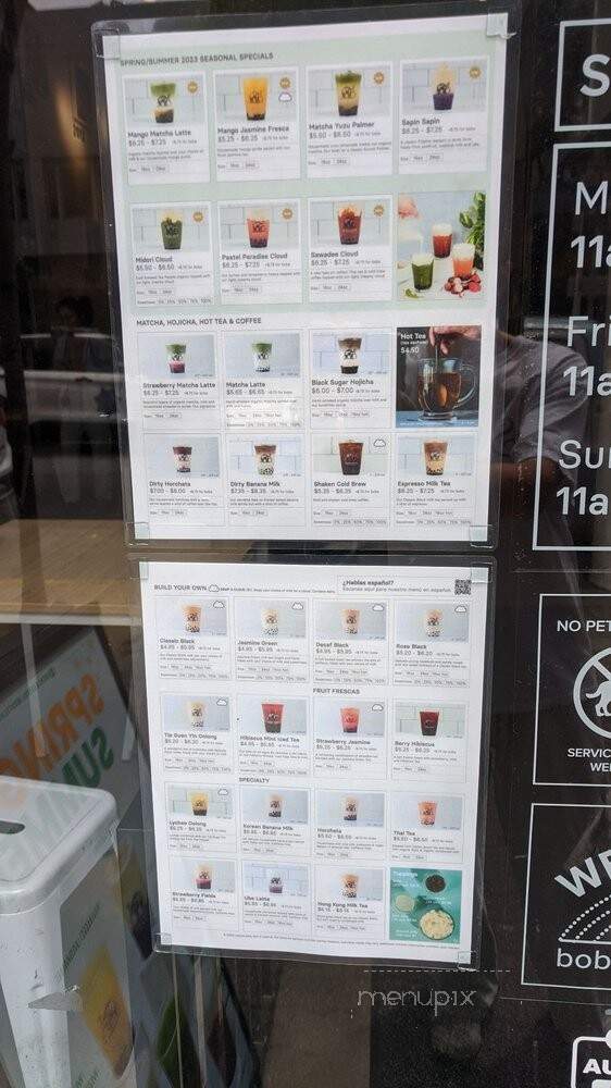 Boba Guys - San Francisco, CA menu_pic