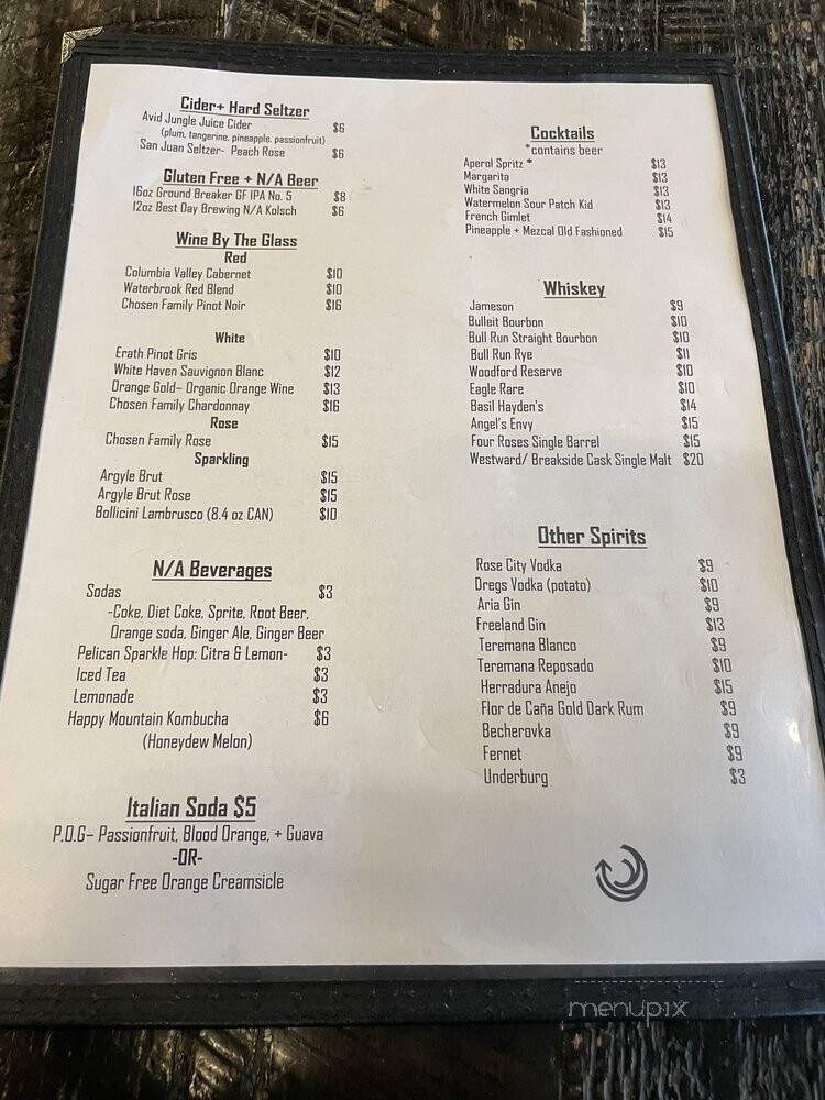 Breakside Brewery - Portland, OR menu_pic