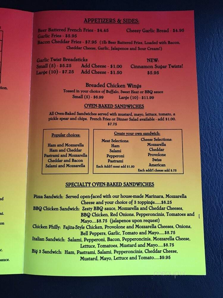 Stone Fire Pizza - Lakeport, CA menu_pic