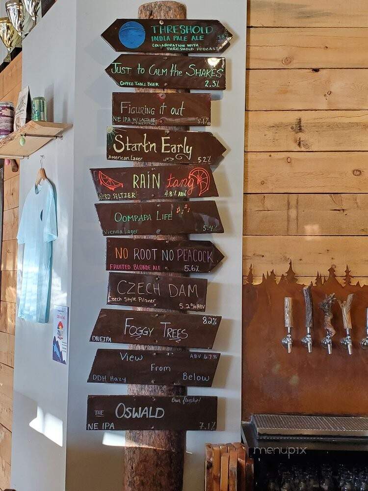 Woods Boss Brewing Company - Denver, CO menu_pic