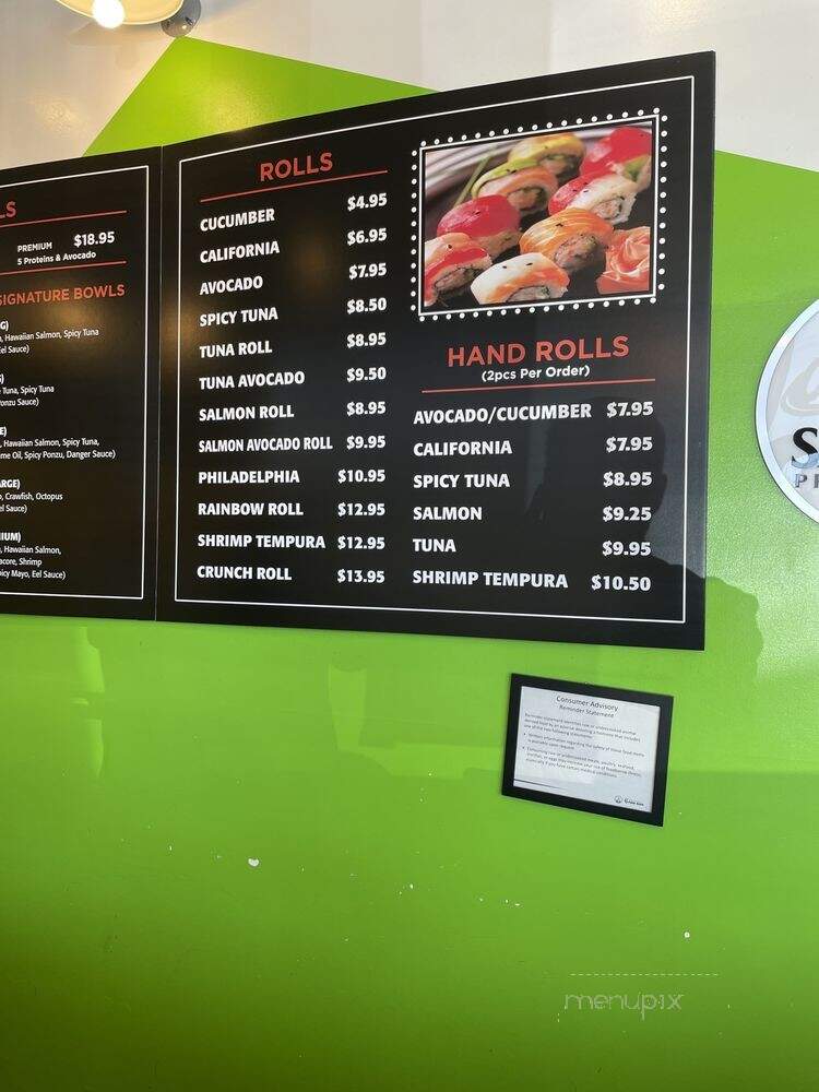 Nishi Poke & Ramen Bistro - West Los Angeles, CA menu_pic