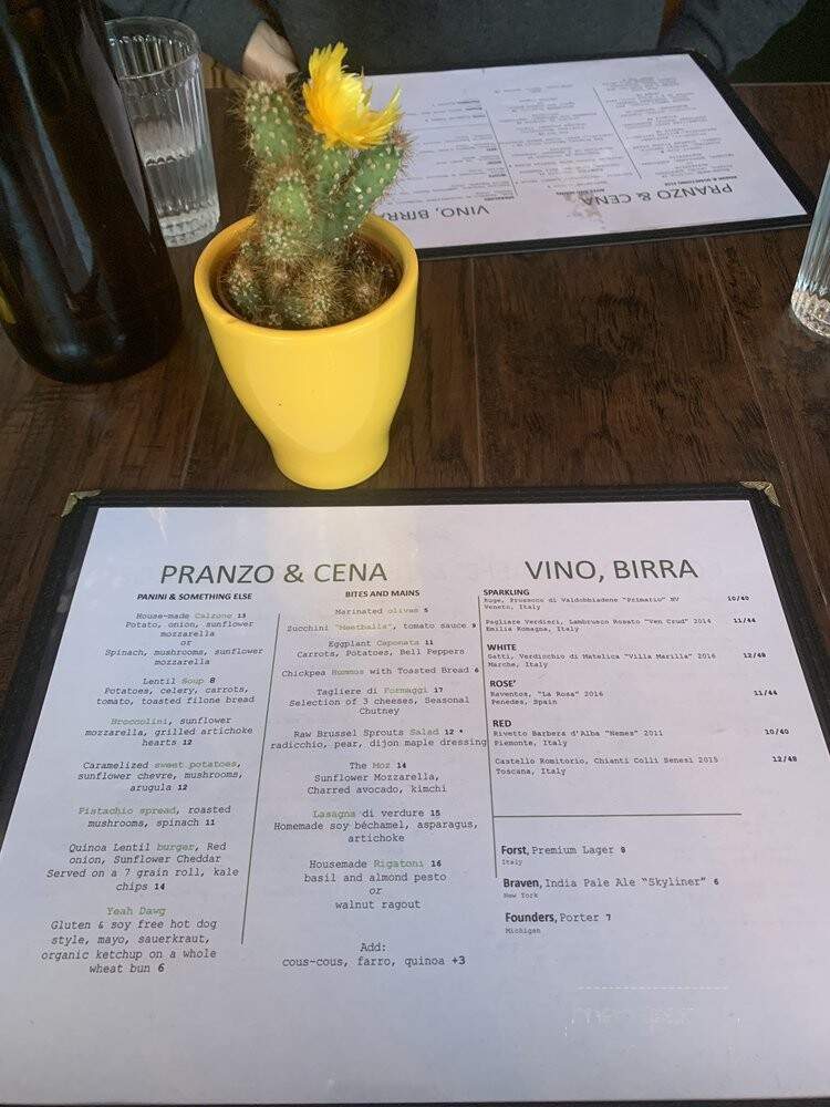 Fermento - Brooklyn, NY menu_pic