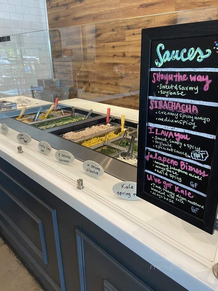 The Lowkey Poke Joint - Addison, TX menu_pic
