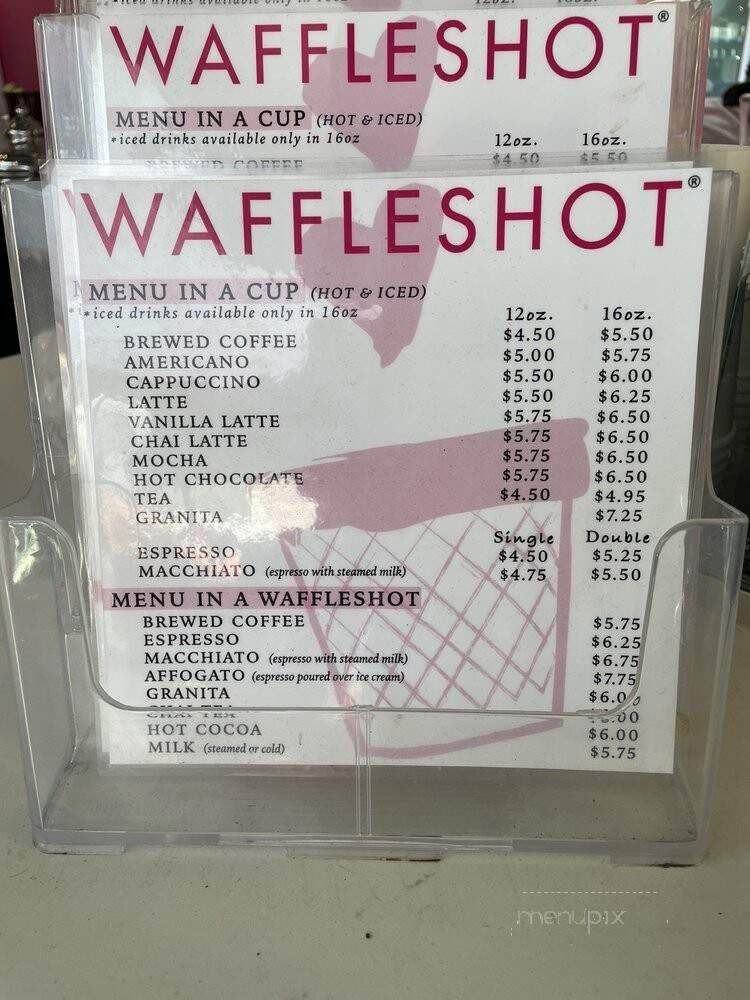 Waffleshot - Los Angeles, CA menu_pic