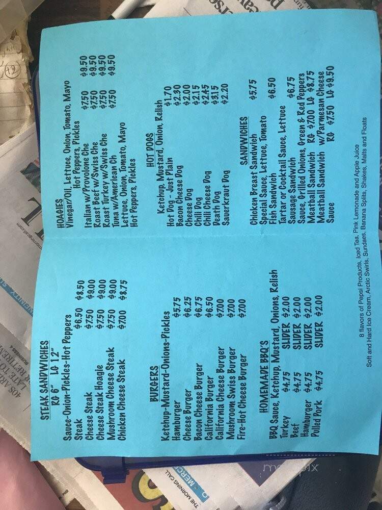 J&N Countryside - Emmaus, PA menu_pic