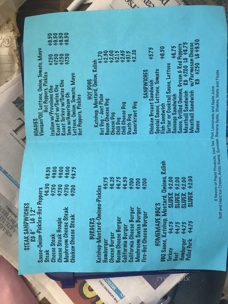 J&N Countryside - Emmaus, PA menu_pic