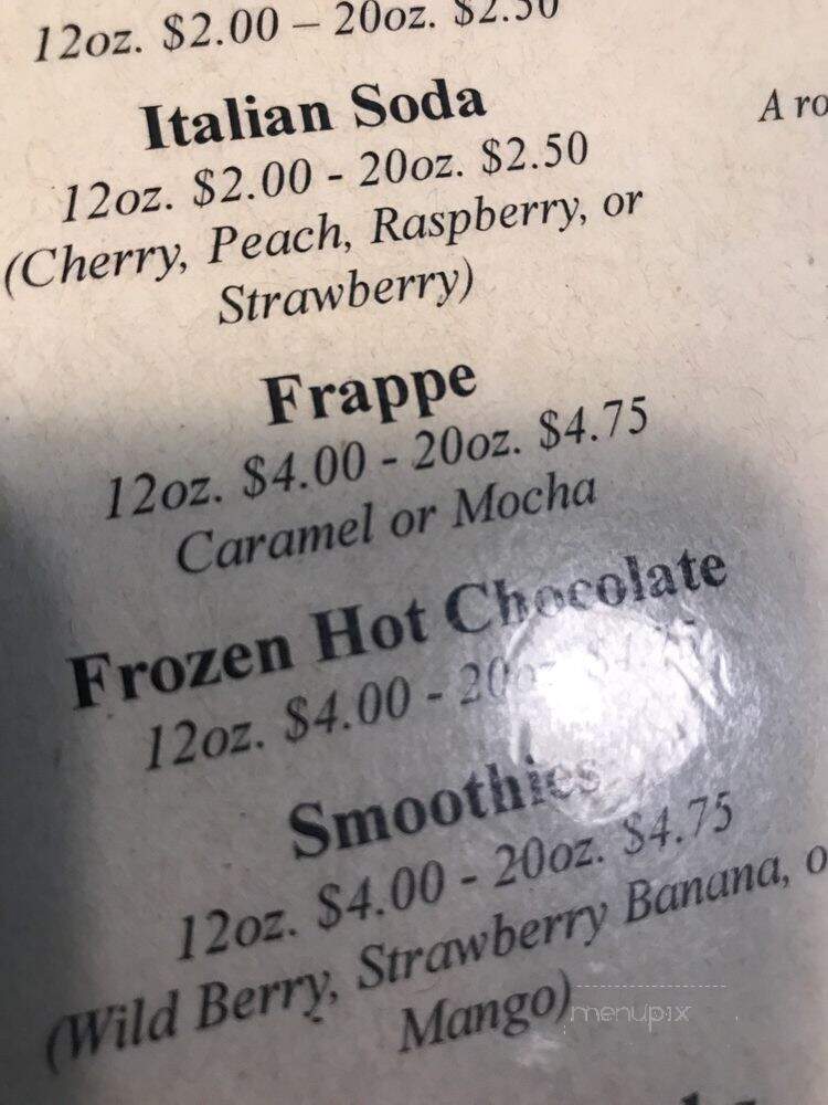 Cursed Bikes & Coffee - St. Louis, MO menu_pic