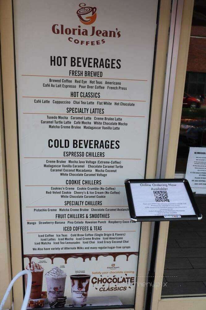 Gloria Jean's Coffees - New Brunswick, NJ menu_pic
