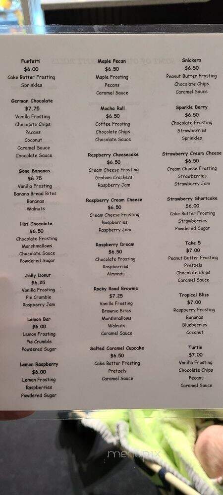 Cinnaholic - Meridian, ID menu_pic