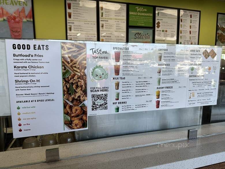 Tastea - San Jose, CA menu_pic