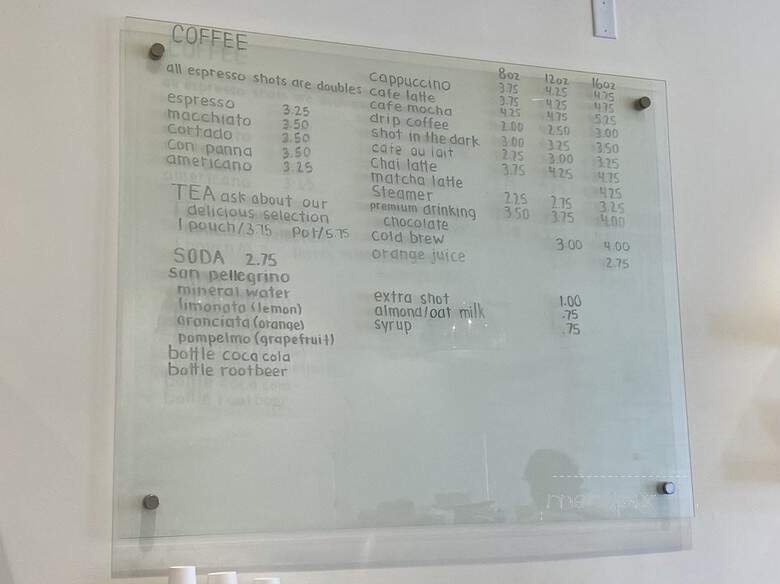 Tulie Bakery - Salt Lake City, UT menu_pic
