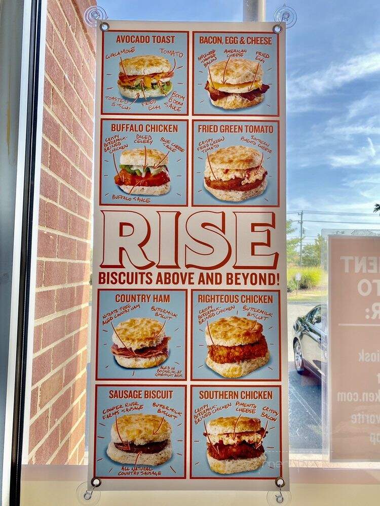 Rise Biscuits & Donuts - Richmond, VA menu_pic