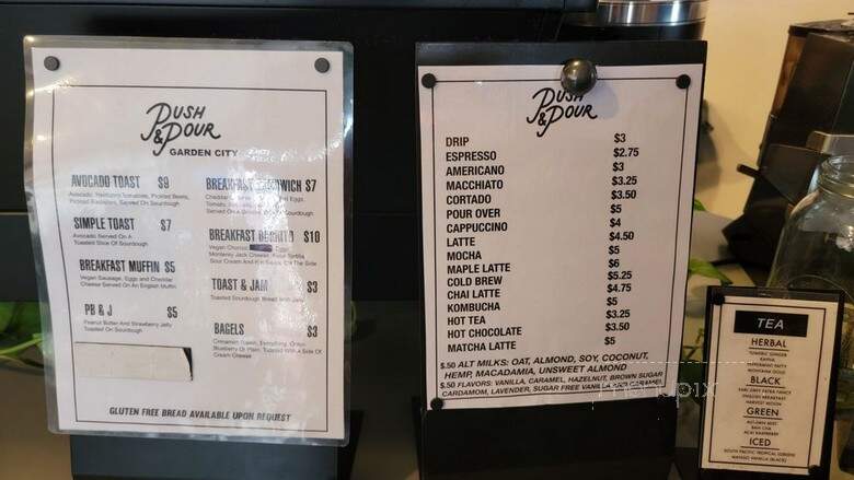 Push and Pour - Boise, ID menu_pic