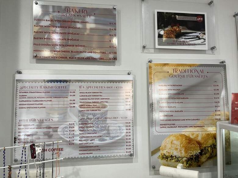 Turkish Coffee Lady Cafe - McLean, VA menu_pic