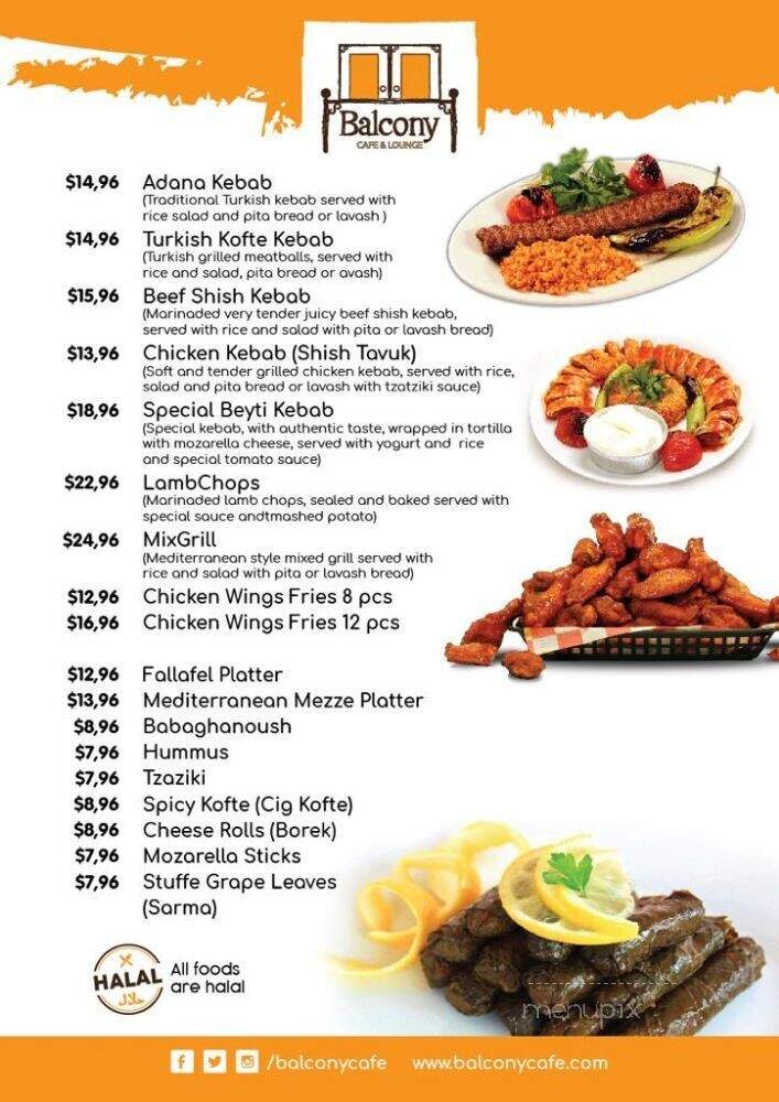 Cafe 46 - South Hackensack, NJ menu_pic