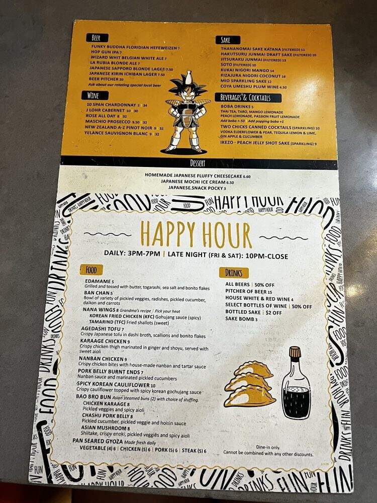 Ramen Lab Eatery - Boca Raton, FL menu_pic
