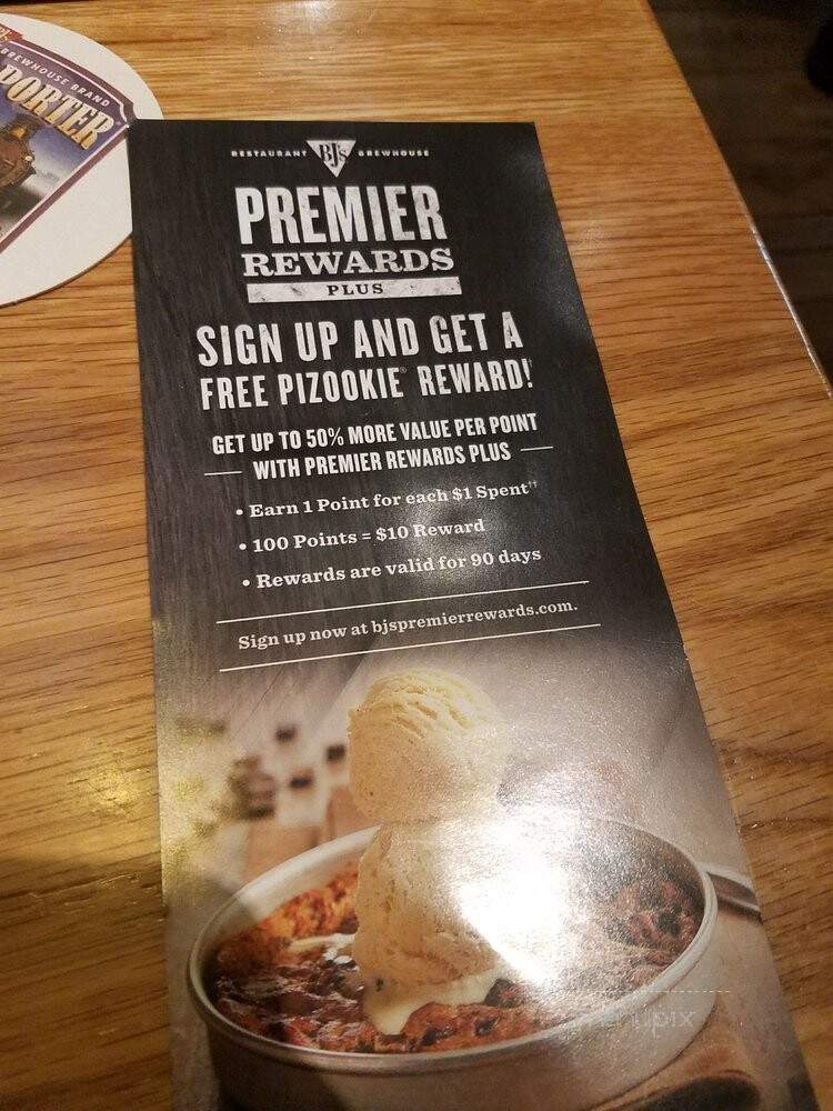 BJ's Restaurant & Brewhouse - Columbia, SC menu_pic