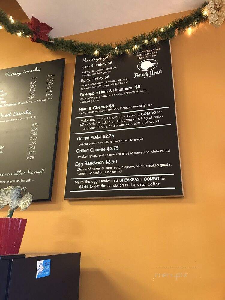 Upper Cup Coffee - Columbus, OH menu_pic