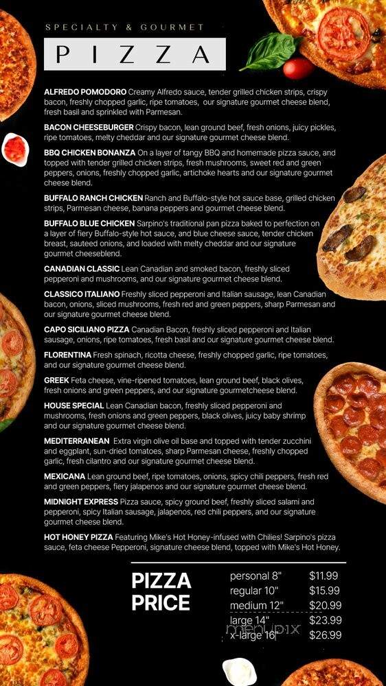 Sarpino's Coral Springs - Coral Springs, FL menu_pic