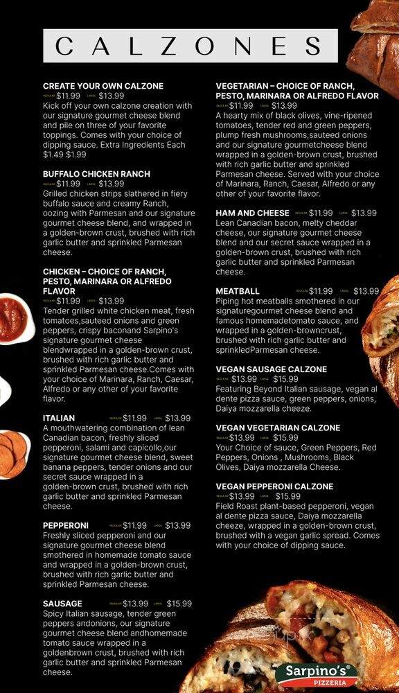Sarpino's Coral Springs - Coral Springs, FL menu_pic
