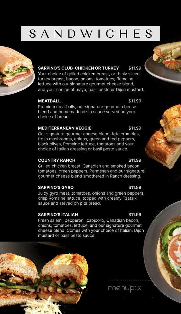 Sarpino's Coral Springs - Coral Springs, FL menu_pic