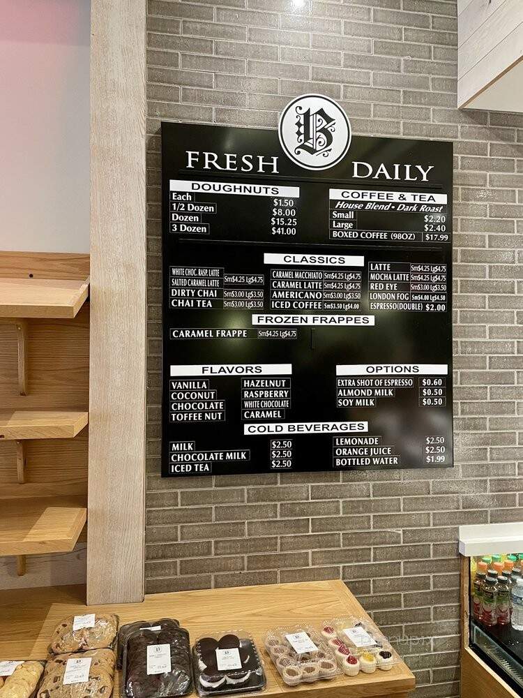 Beiler's Donuts - Philadelphia, PA menu_pic