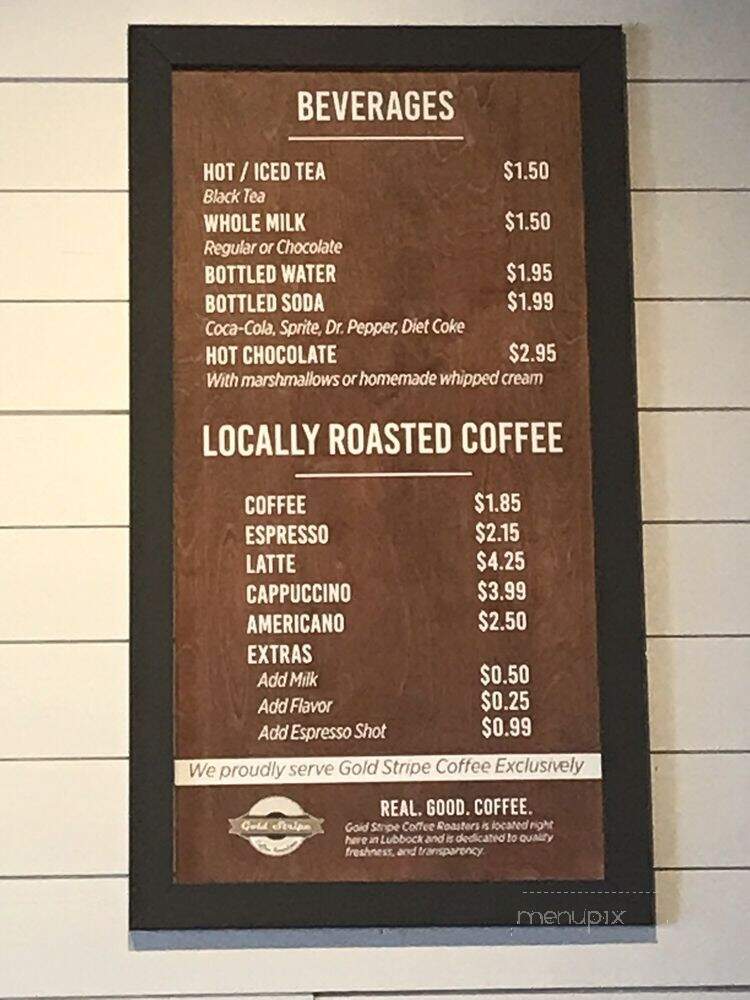 The Choc'late Mousse Pie Bar - Lubbock, TX menu_pic