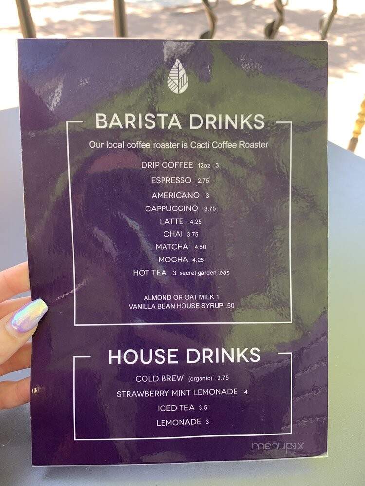 Mint + Craft - San Luis Obispo, CA menu_pic