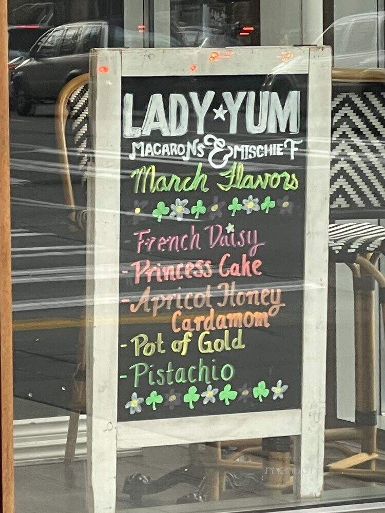 Lady Yum - Seattle, WA menu_pic