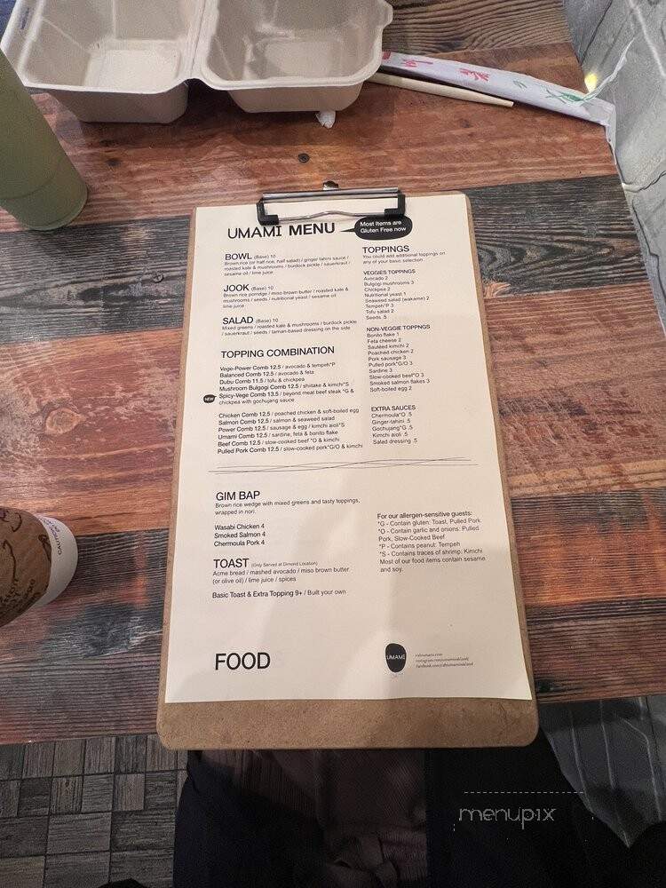 Cafe Umami - Oakland, CA