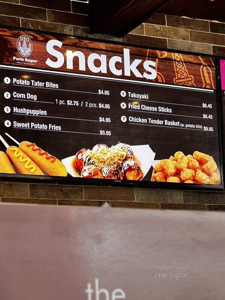 Paris Super Crepes - Champaign, IL menu_pic