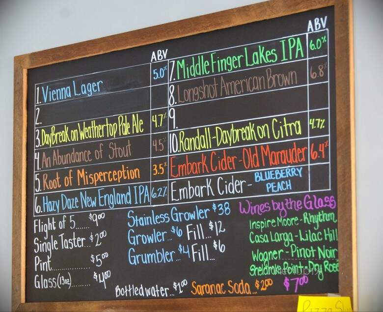 Reinvention Brewing - Manchester, NY menu_pic