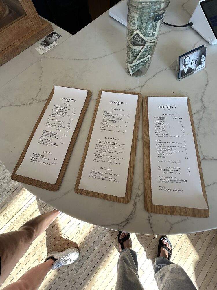 Goodkind Coffee - Lakewood, OH menu_pic