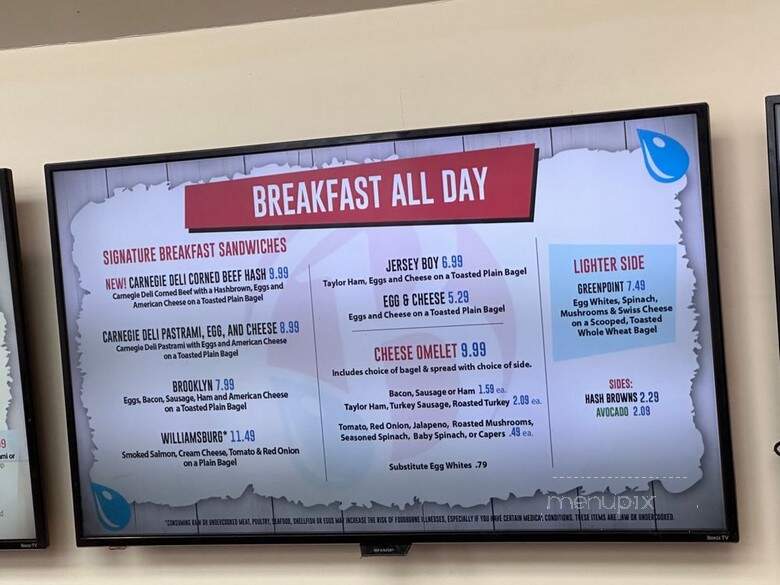 The Original Brooklyn Water Bagel - Fort Lauderdale, FL menu_pic