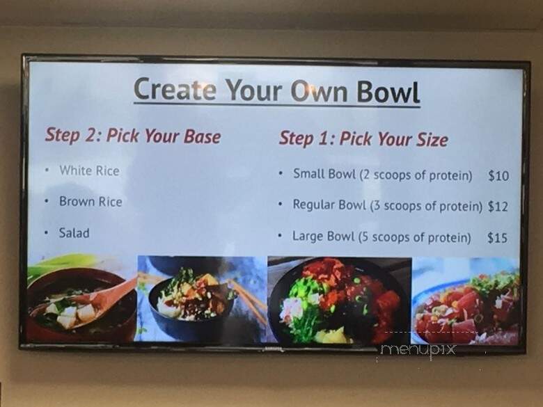 Poke Bowl - Meridian, ID menu_pic