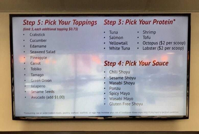 Poke Bowl - Meridian, ID menu_pic
