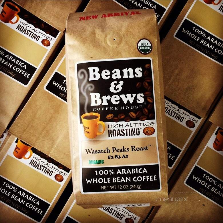 Beans & Brews Coffee House - Boise, ID menu_pic