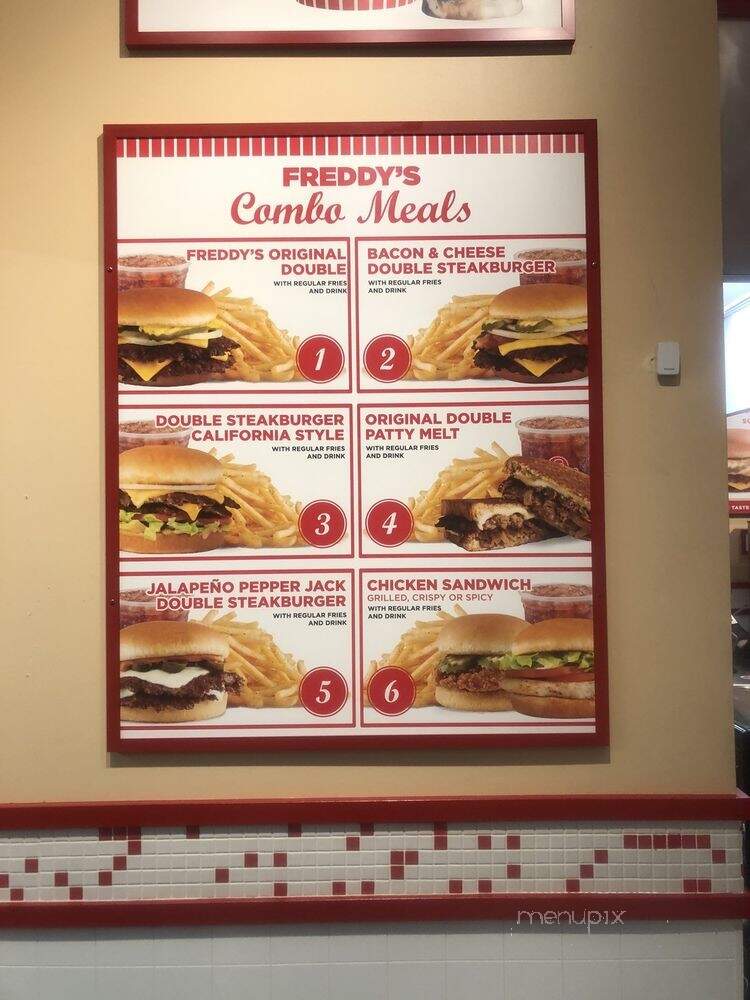 Freddy's Frozen Custard & Steakburgers - Pasadena, TX menu_pic