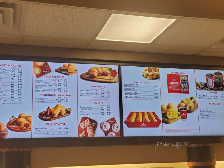 Kolache Factory - Omaha, NE menu_pic