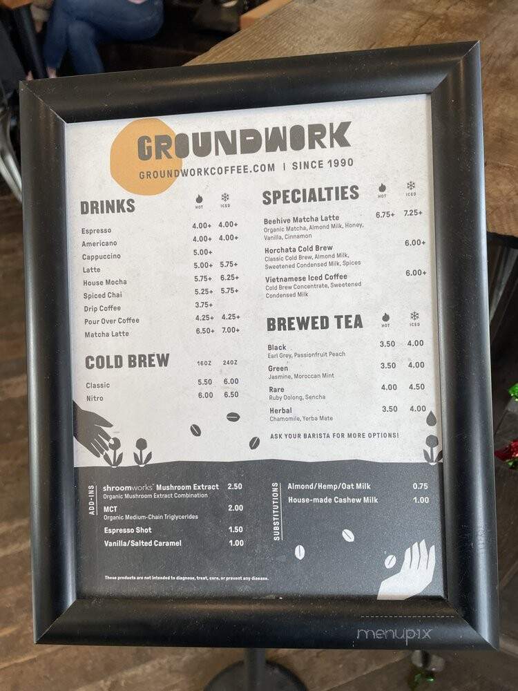 Groundwork Coffee Co. - North Hollywood, CA