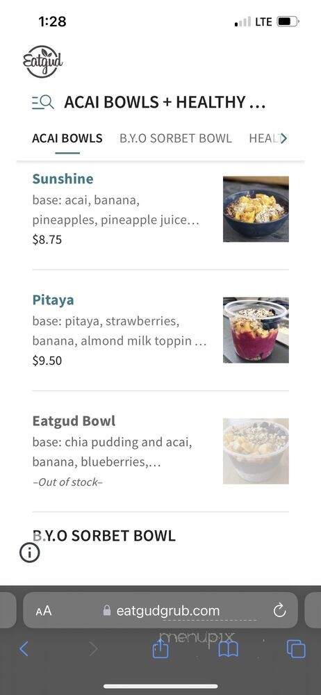 Eatgud Cafe - South Gate, CA menu_pic