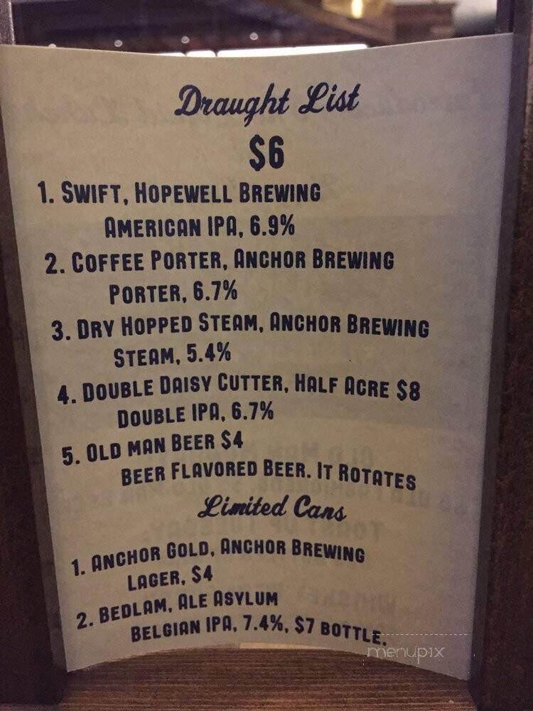 Little Toasted - Chicago, IL menu_pic
