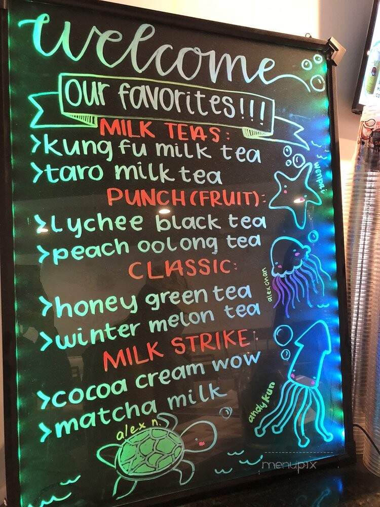 Kung Fu Tea - Boulder, CO menu_pic