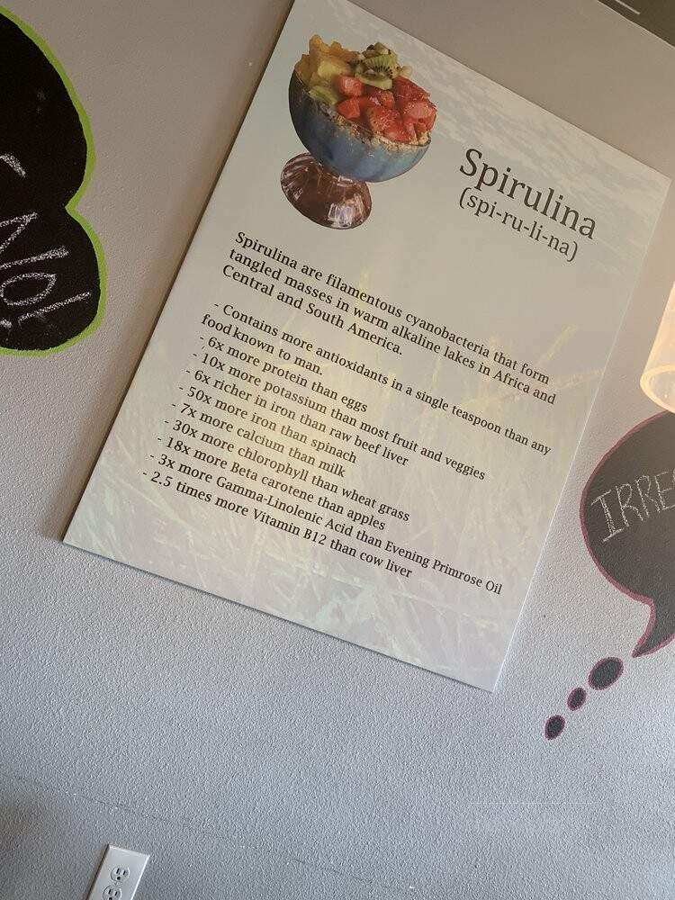 Grain and Berry Cafe - Tampa, FL menu_pic