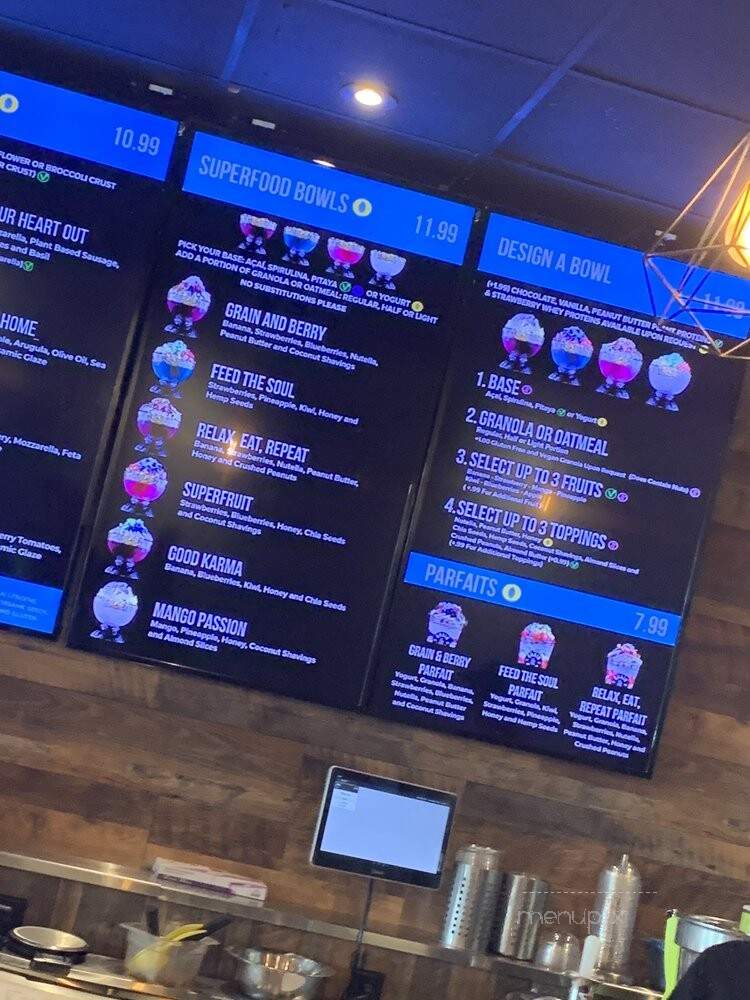 Grain and Berry Cafe - Tampa, FL menu_pic
