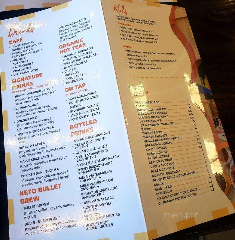 UP Inspired Kitchen - Frisco, TX menu_pic